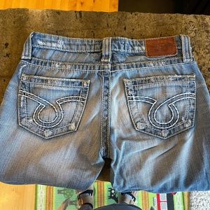 Miss Me light denim western bootcut Liv denim jeans 26 R